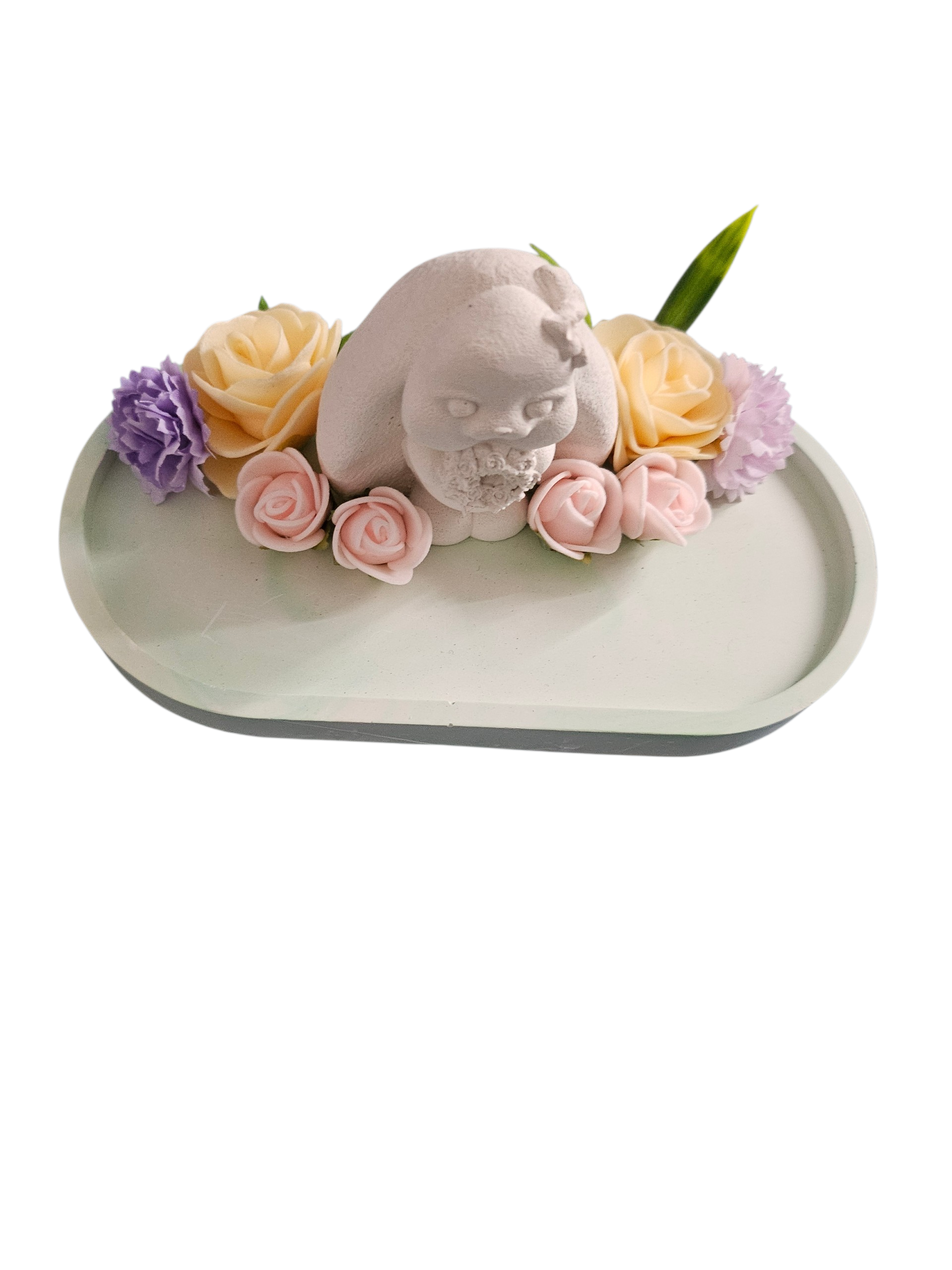 Décoration Pâques lapin pastel - vue produit