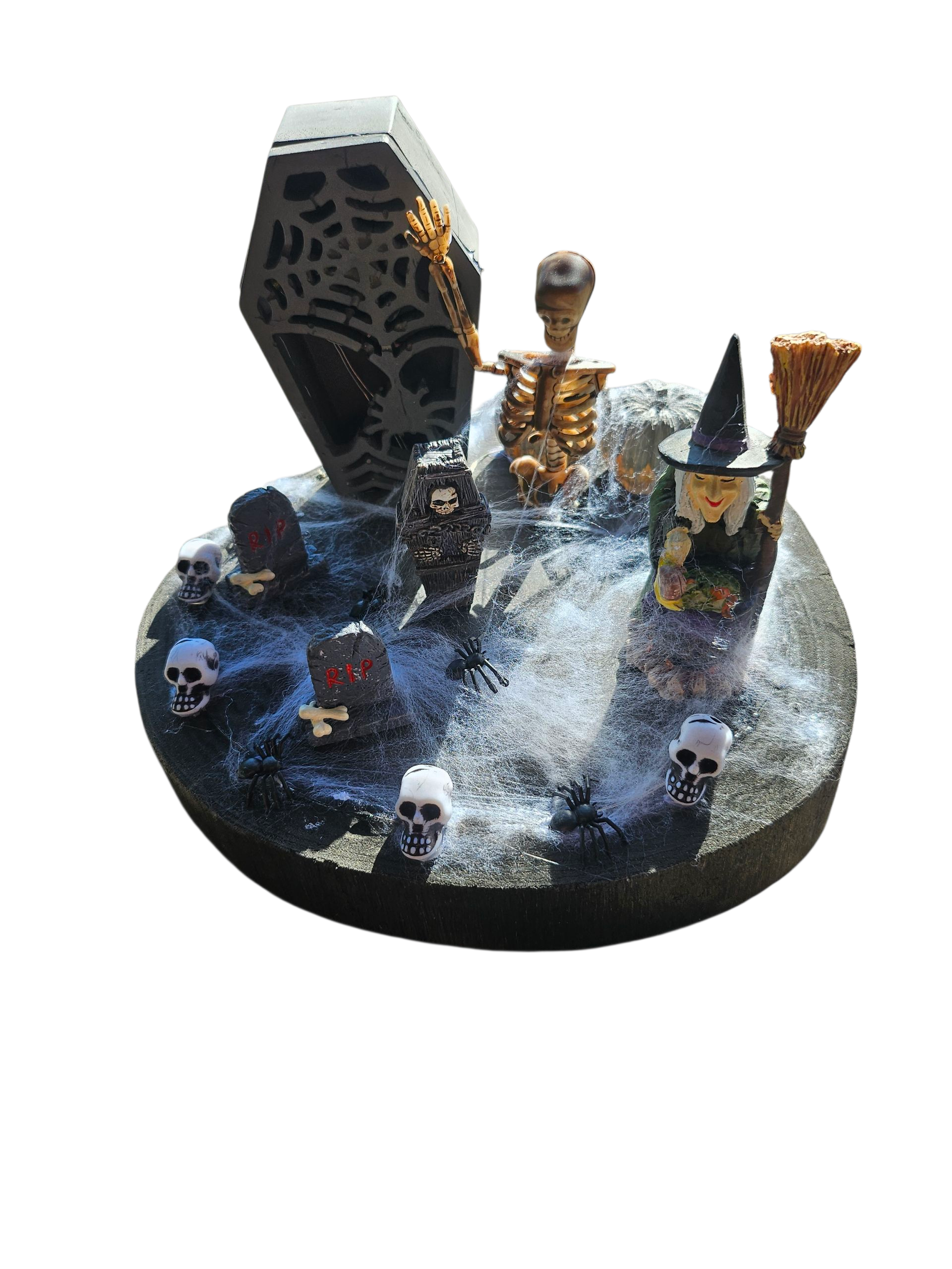 Décoration Halloween cimetière miniature - vue produit