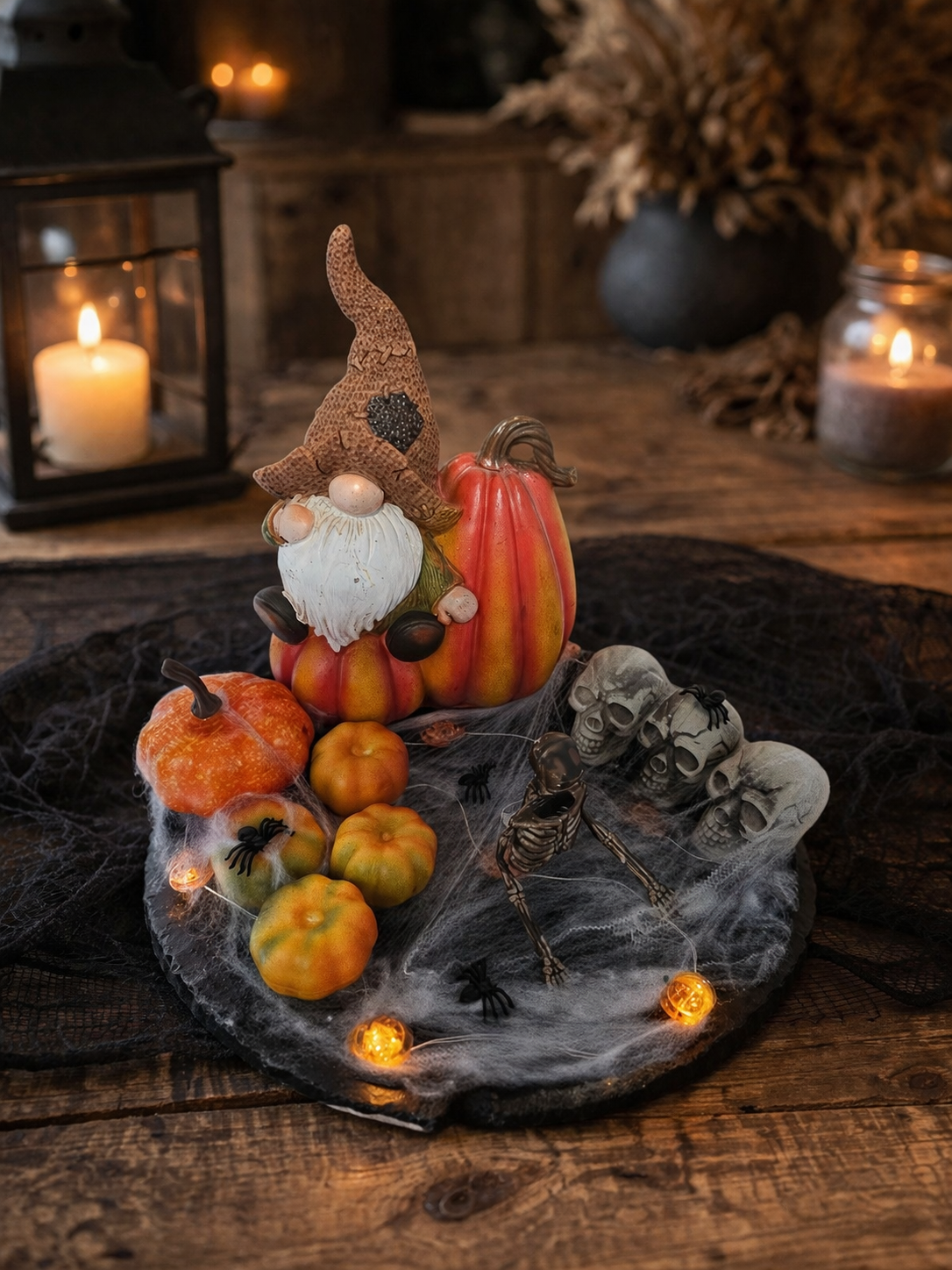 Centre de table Halloween lumineux